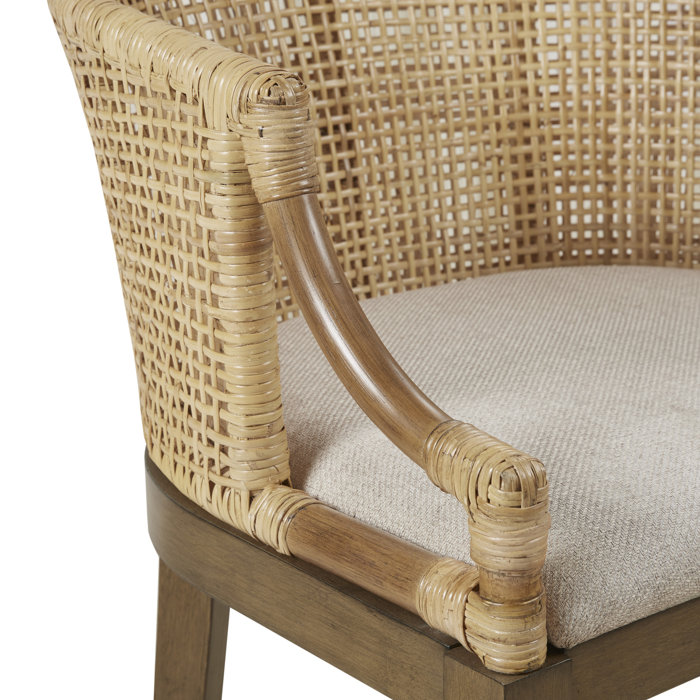 Martha Stewart Playa Handcrafted Rattan Counter Stool & Reviews | Wayfair